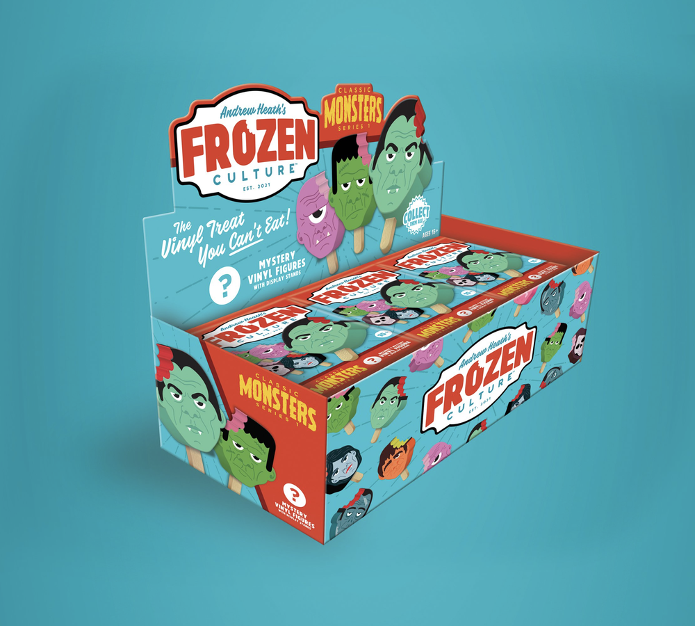 FROZEN CULTURE X CLASSIC MONSTERS MYSTERY VINYL FIGURE — Andrew